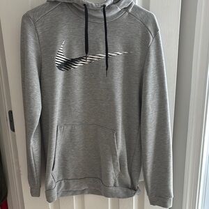 Nike Gray Sweatshirt with Minimalist Design